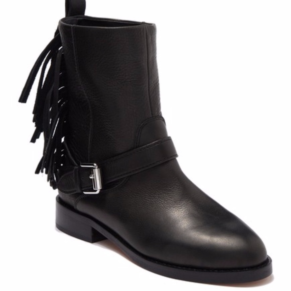 rebecca minkoff fringe boots
